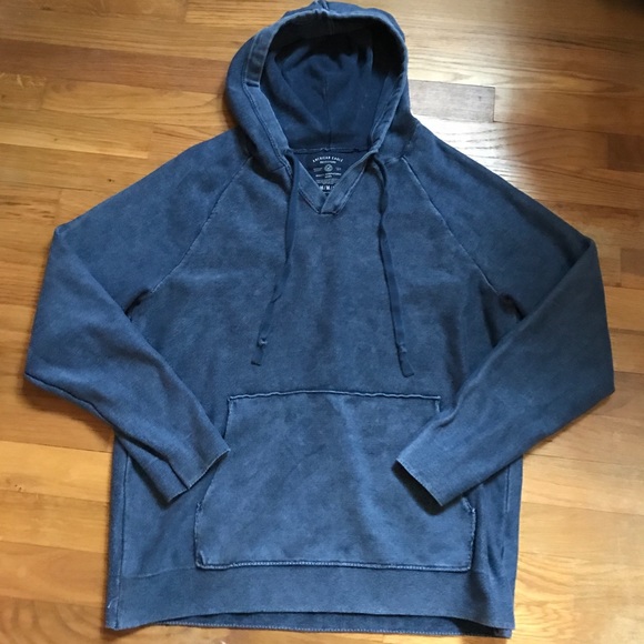 American Eagle Blue Hoodie. - Picture 1 of 3